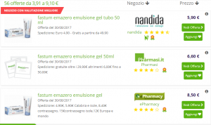 Compra Online fastum emazero e Trova l'offerta migliore