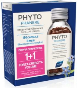 Phyto Phytophanere Rinforzante Capelli E Unghie Integratore Alimentare 90+90 Capsule