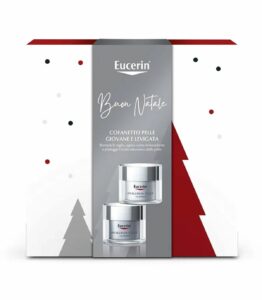 Eucerin Anti Age Xmas Cofanetto Hyaluron Filler 3x Effect Crema Giorno 50ml + Crema Notte 50ml