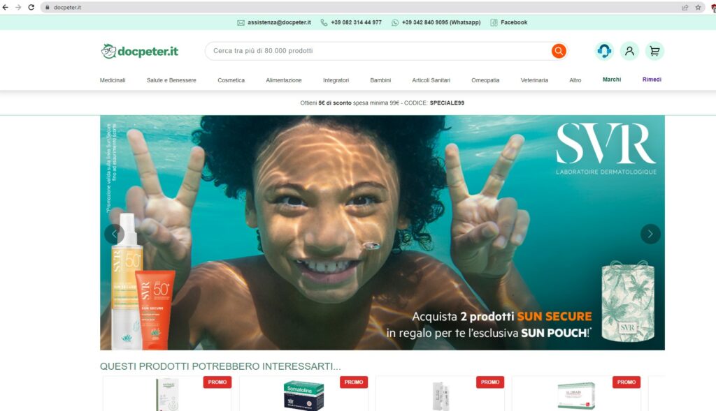 migliore farmacia online docpeter